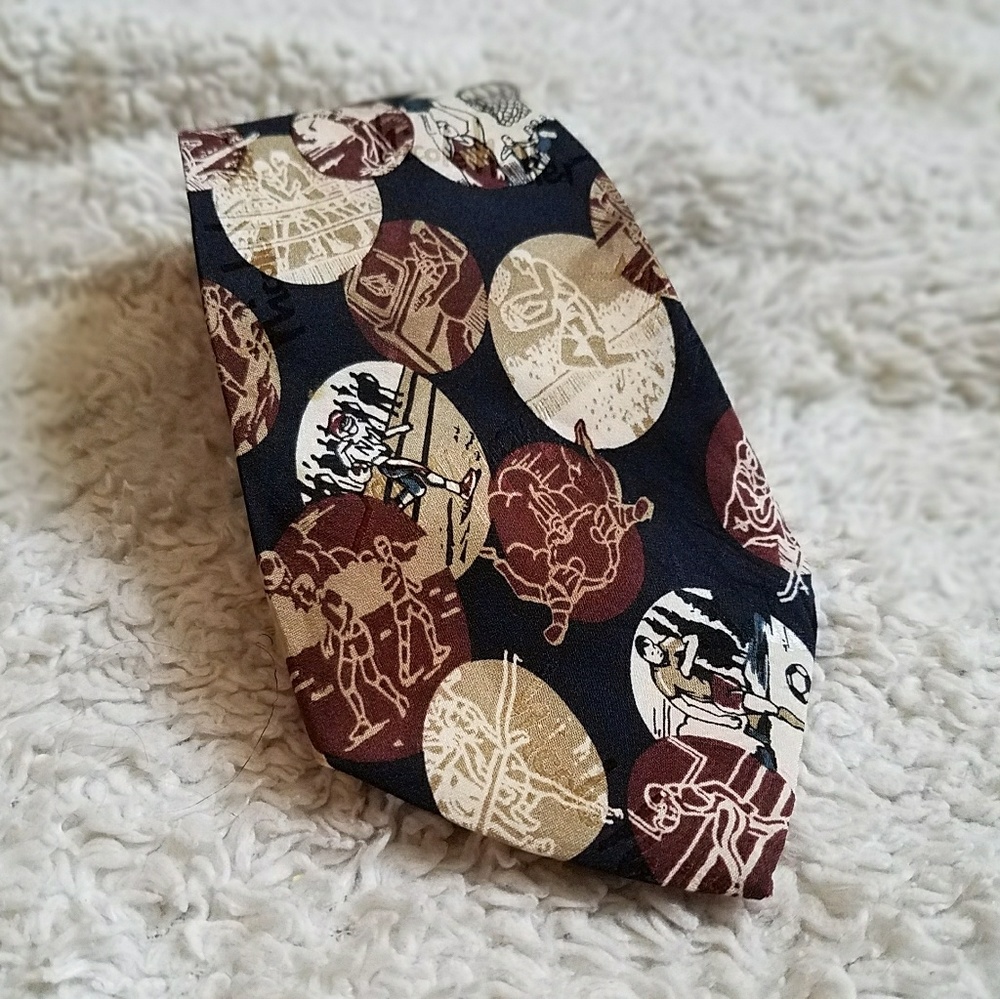 Nicole Miller 100% Silk Tie